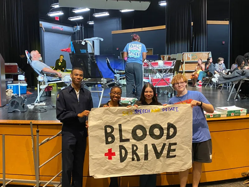 Sumter High Speech & Debate blood drive collects 69 units of blood