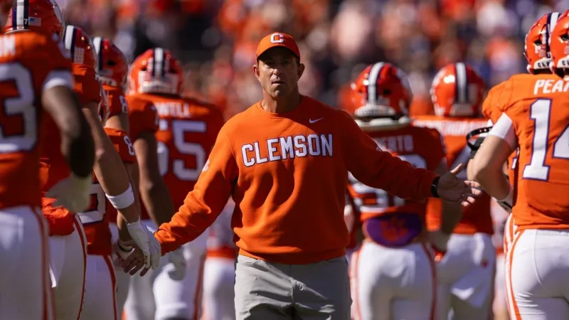 Clemson coach calls NFL players returning to college football 'embarrassing' for the sport