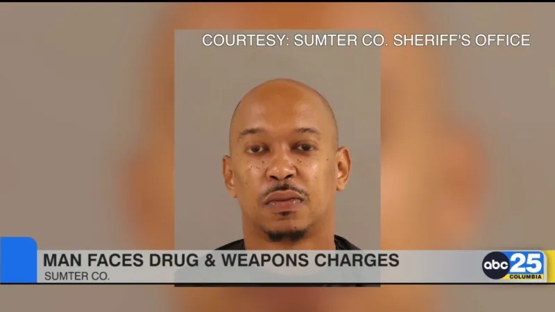Rembert man faces multiple drug, weapons charges after SLED investigation