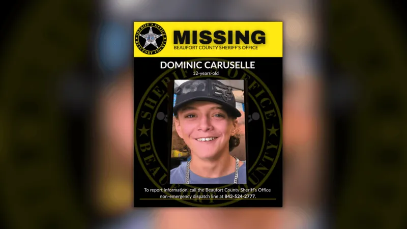 Sheriff's office seeks public to help find missing 12-year-old on Hilton Head Island