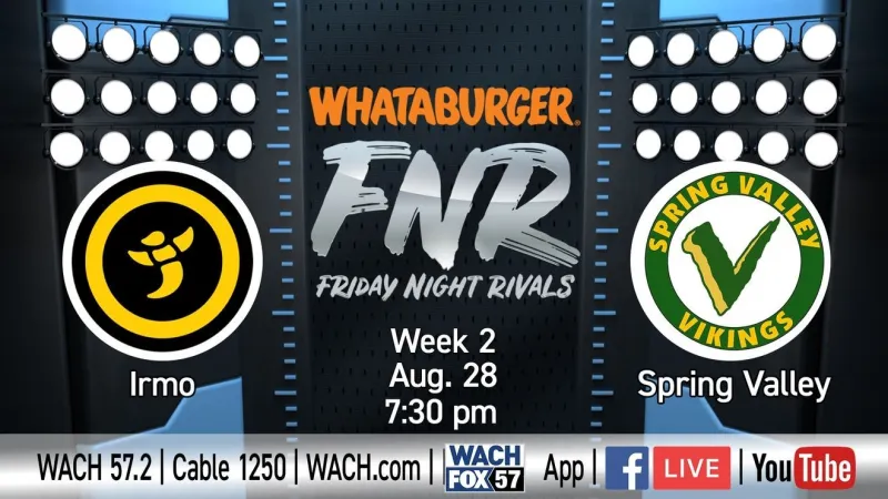 How to watch the Irmo at Spring Valley football game