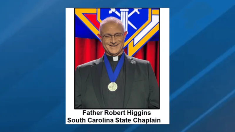 Charleston priest honored with Knights of Columbus' top chaplain award