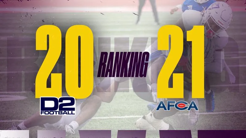 Benedict Ranked 20th, 21st in National Polls