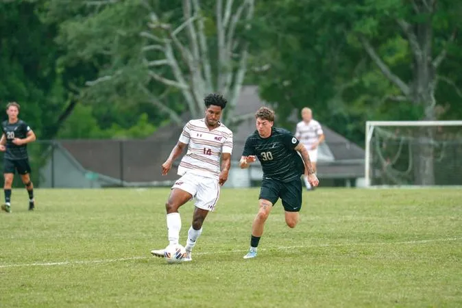 Erskine Men's Soccer | Fleet topped by preseason Conference Carolinas favorites Young Harris