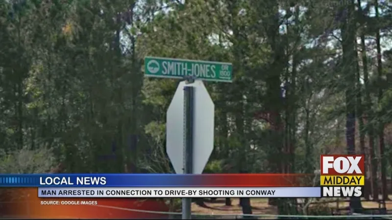 Man Arrested In Connection To Conway Shooting