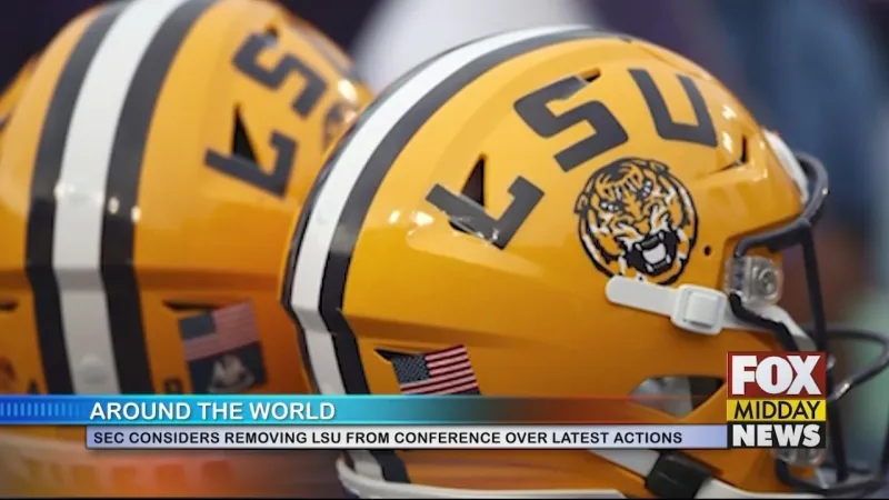 SEC Considers Removing LSU From Conference