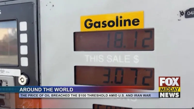 Oil Prices Surpass $100 Threshold Per Barrel