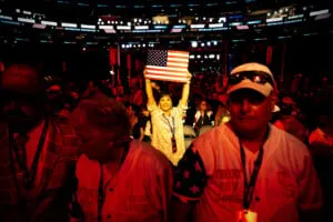 Republicans slam Democrats and declare devotion to Trump during unusual midterm convention