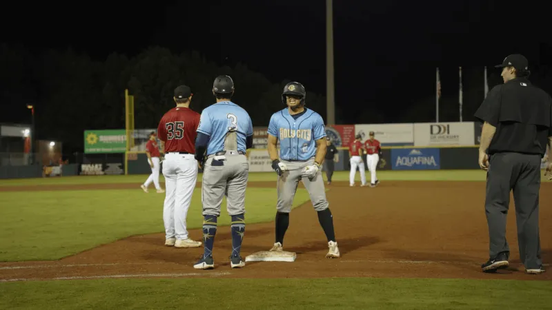 RiverDogs take 1-0 series lead after 9-8 win over Hickory Crawdads