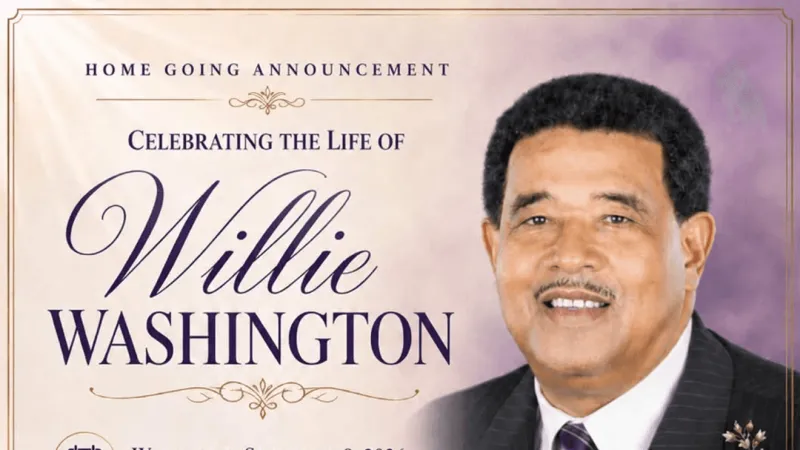 Community to celebrate life of Benedict College athletic director Willie Washington