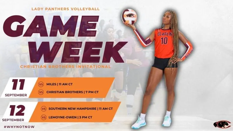 Claflin Volleyball Set for Four-Match CBU Patriot Day Classic