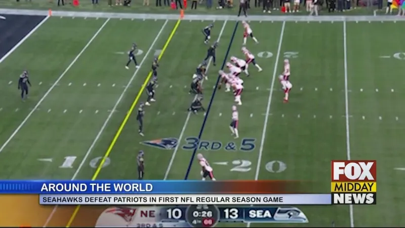 The Seahawks Defeat The Patriots In First NFL Regular Season Game