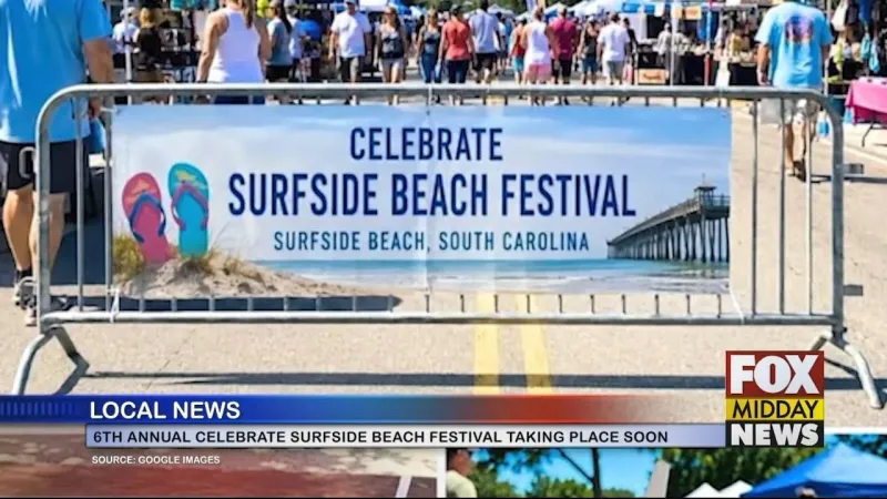 6th Annual Celebrate Surfside Beach Festival Details