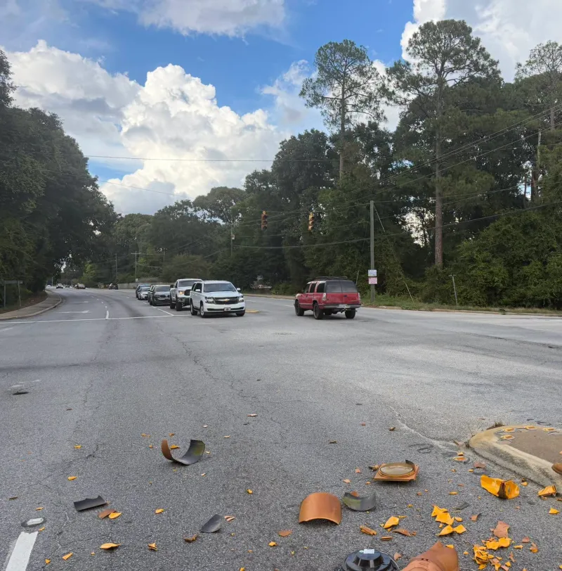 Drivers asked to use caution in Pinewood and Stadium roads area after crash