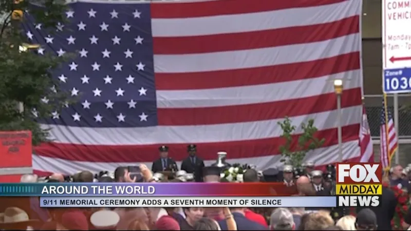 National 9/11 Memorial & Museum Adds 7th Moment Of Silence