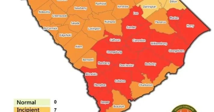 Drought continues to impact South Carolina