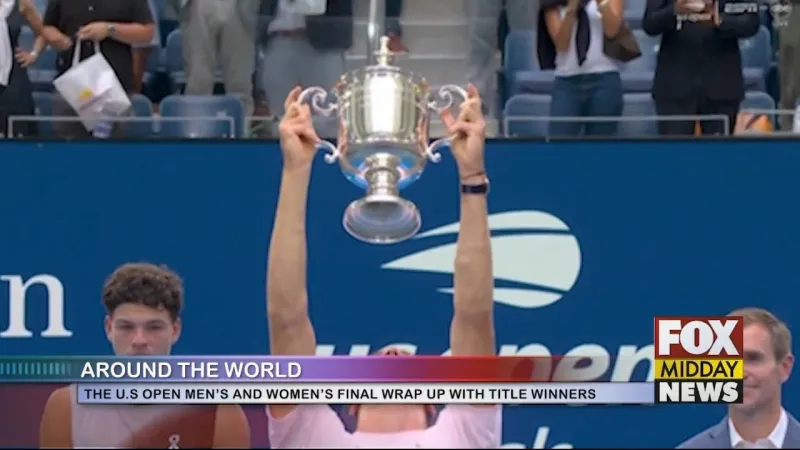 U.S. Open Men's And Women's Final Winners