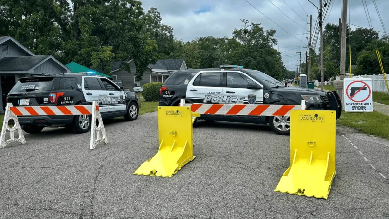Hendrix street closed until Saturday night