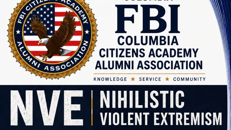 FBI Columbia hosts event on nihilistic violent extremism