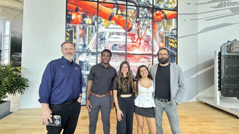 Furman students take on BMW as Catalyst Fellows