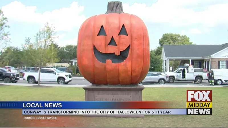 City Of Conway Is Transforming To The City Of Halloween