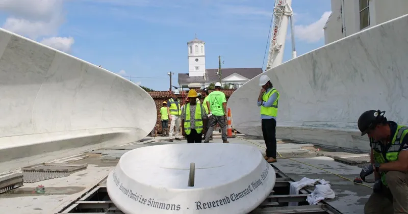 More than 11 years after tragedy, an opening date is finally set for Emanuel 9 Memorial Courtyard