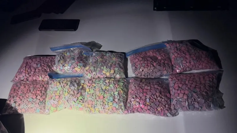 Three people arrested on drug charges after traffic stop