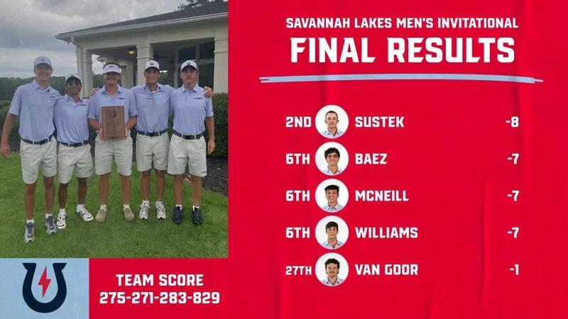 Pacers Capture Savannah Lakes Men's Invitational Title