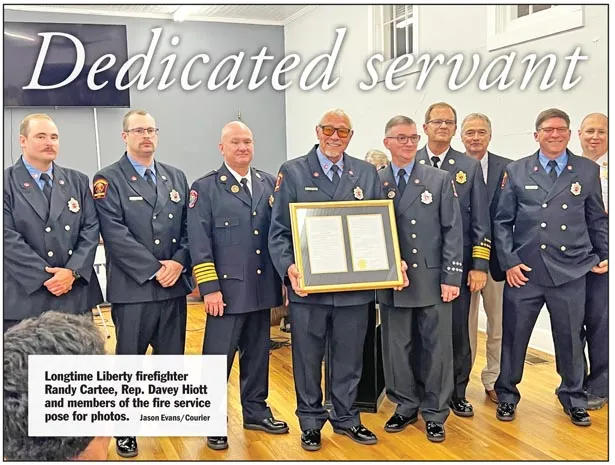 Firefighter honored for more than half a century of service