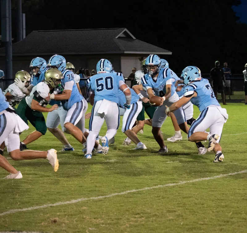 Wilson Hall takes down Thomas Sumter for first region victory