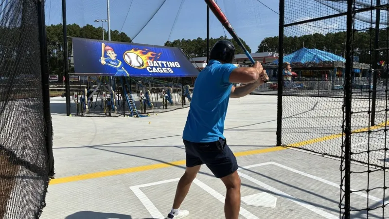 Broadway Grand Prix opens new state-of-the-art batting cages in Myrtle Beach