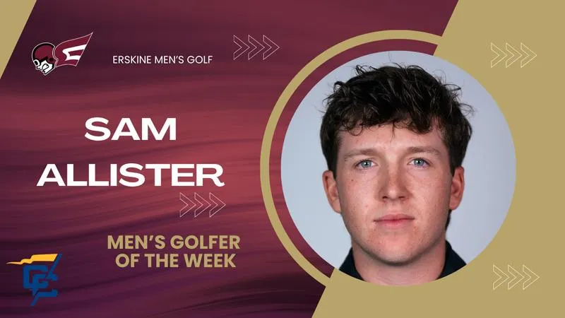 Erskine Men's Golf | Allister shines at Savannah Lakes Invitational to begin fall season