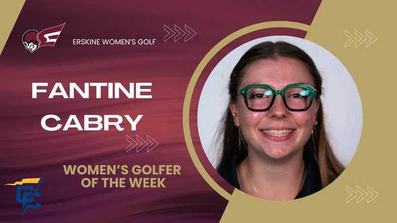 Erskine Women's Golf | Cabry garners Conference Carolinas Women's Golfer of the Week to begin fall season
