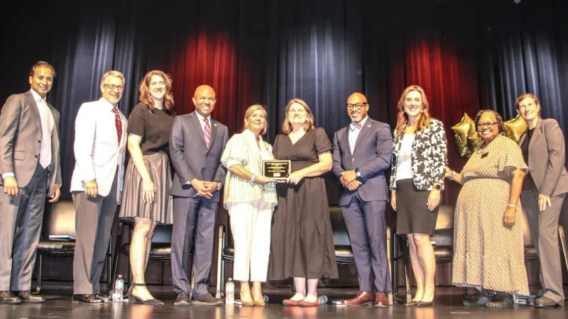 A.C. Flora awarded as College Application Month School of Excellence