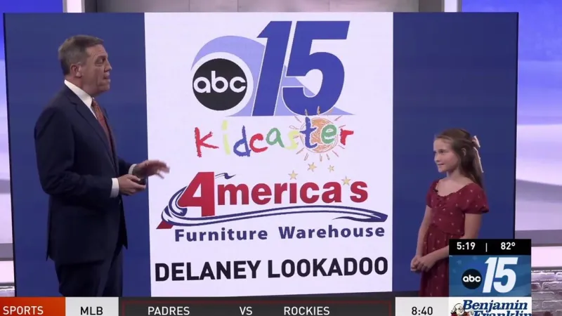 ABC15's first Kidcaster of this school year has exotic pets and competes in dance