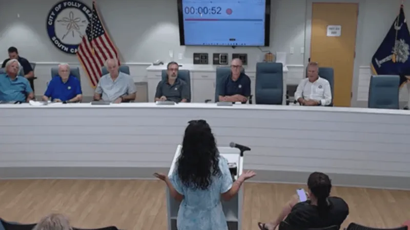 'A wedge in this community': Heated council meeting erupts over Folly Beach rental cap