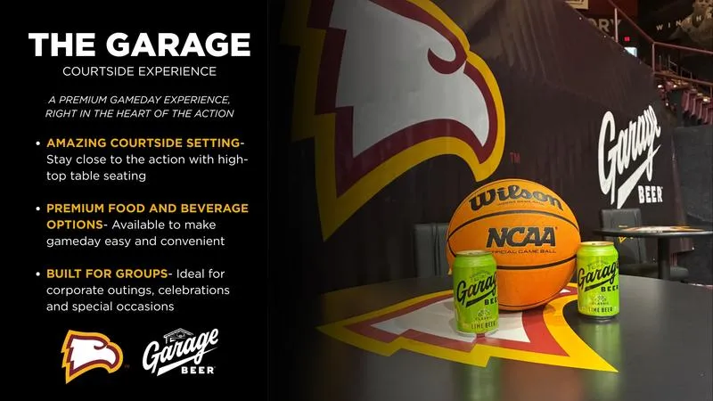 The Garage: New Exclusive Basketball Hospitality Courtside Experience