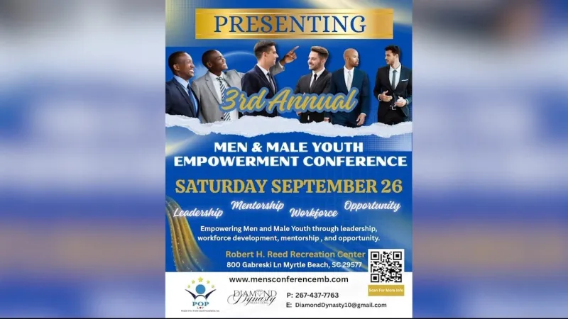 3rd Annual Men & Male Youth Empowerment Conference Returns to Myrtle Beach