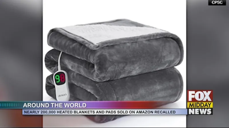 Heated Blankets Sold On Amazon Recalled After Burn Reports