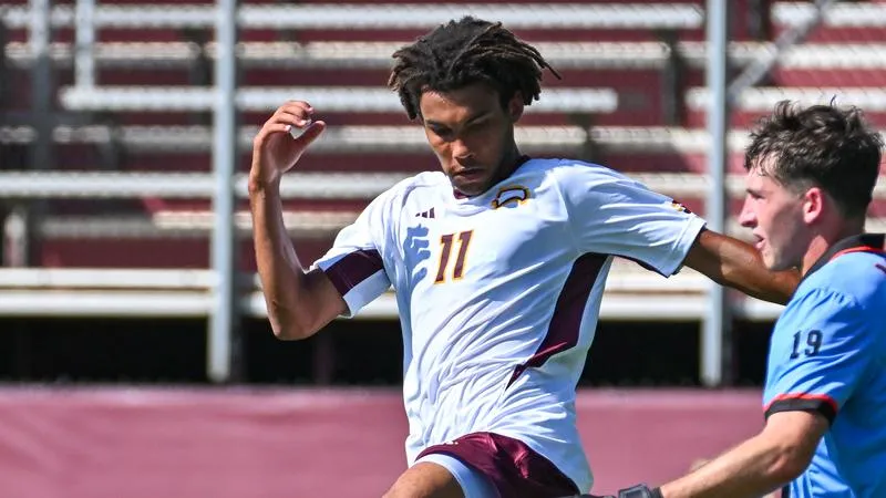 Baden's Brace Leads Eagles To Road Win At Radford