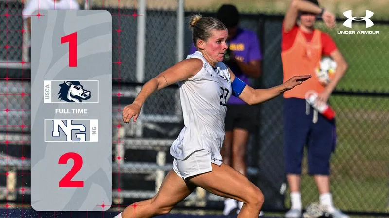 Ohlwein Scores In 2-1 Loss At No. 13 North Georgia