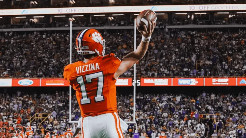 LSU routs Clemson in season opener