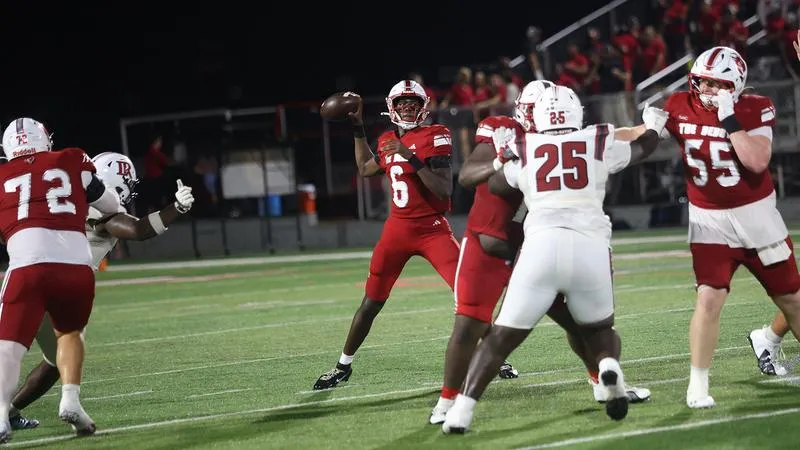 Wolves Hold Off Wingate for 25-22 Road Victory