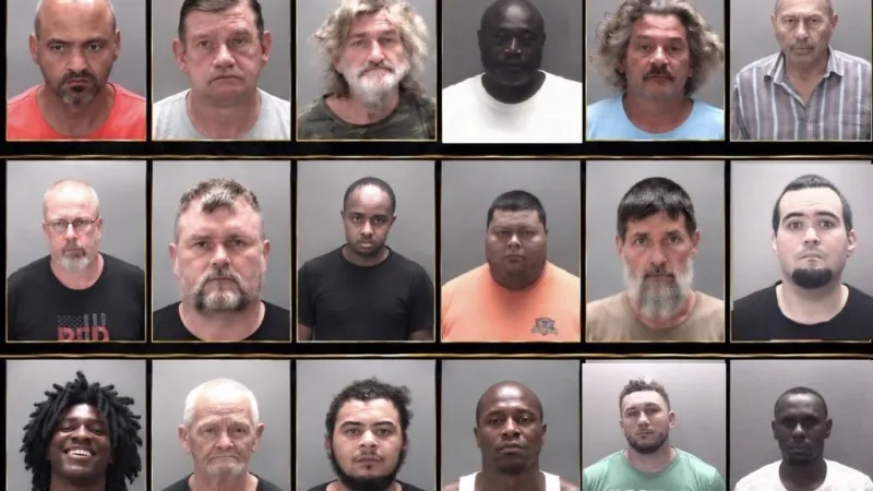 Robeson County operation checks 170 registered sex offenders, leads to 18 arrests