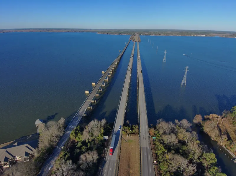 SCDOT to conduct temporary lane closure on I-95 for Lake Marion Bridge Replacement Project