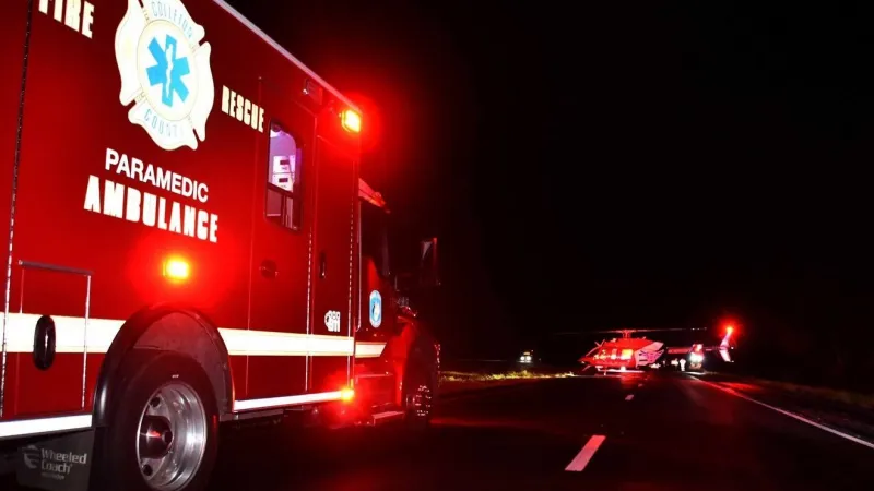 Critically injured person airlifted after being found in I-95 median, officials say