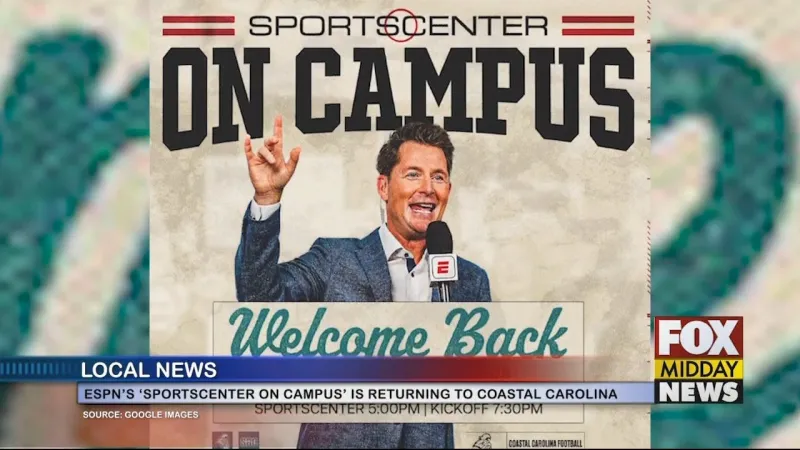ESPN's 'SportsCenter On Campus' Heading To CCU For Liberty Game
