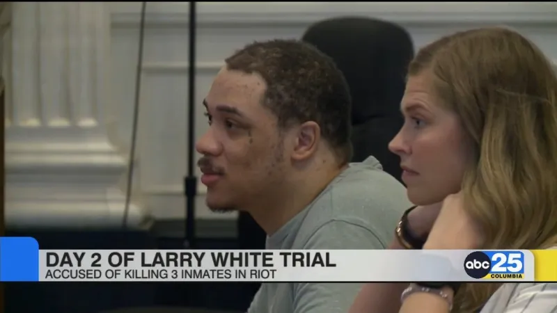Testimony continues in Day 2 of inmate Larry White trial