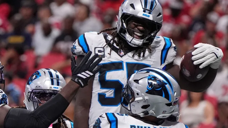 Panthers defense quickly turns page on Week 1, finds swagger in rout of Falcons