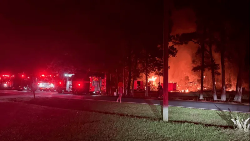 Fire destroys barn, 2 small structures in Aynor
